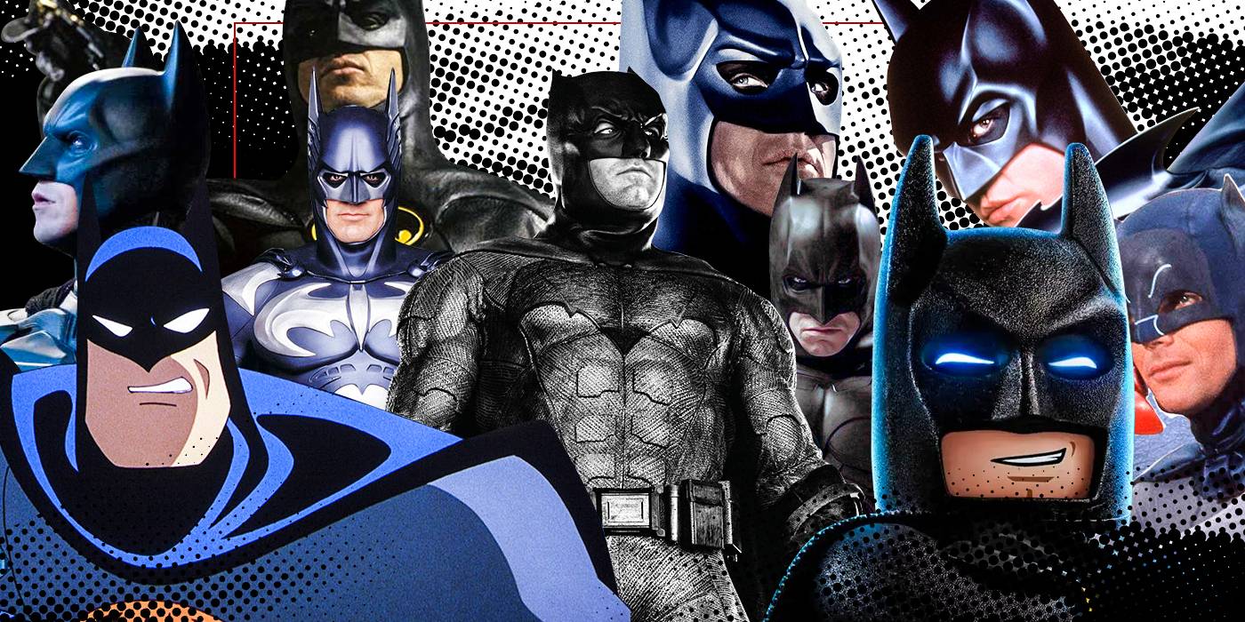 Brand New Set of 9 Custom  Figures Batman from Burton films Dark Knight